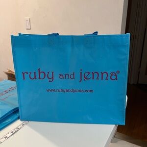 Ruby and Jenna 3 Reusable Shopping Bags